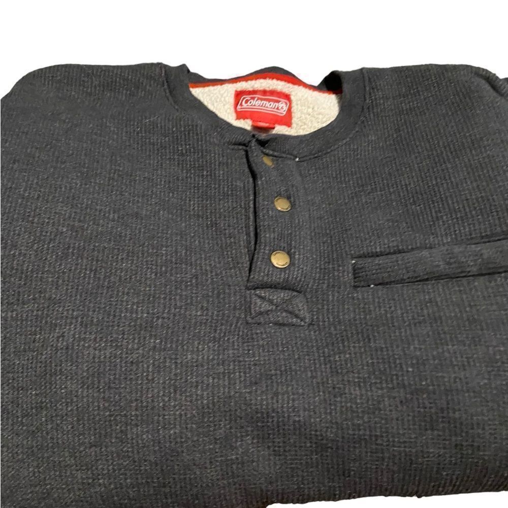 Coleman blue fleeced lined  sweatshirt size XXL excellent condition